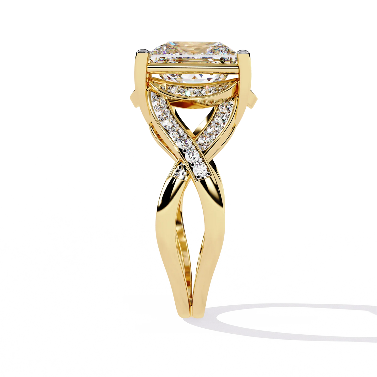 Iconic Princess Lab Grown Diamond Ring - Ophiratbf
