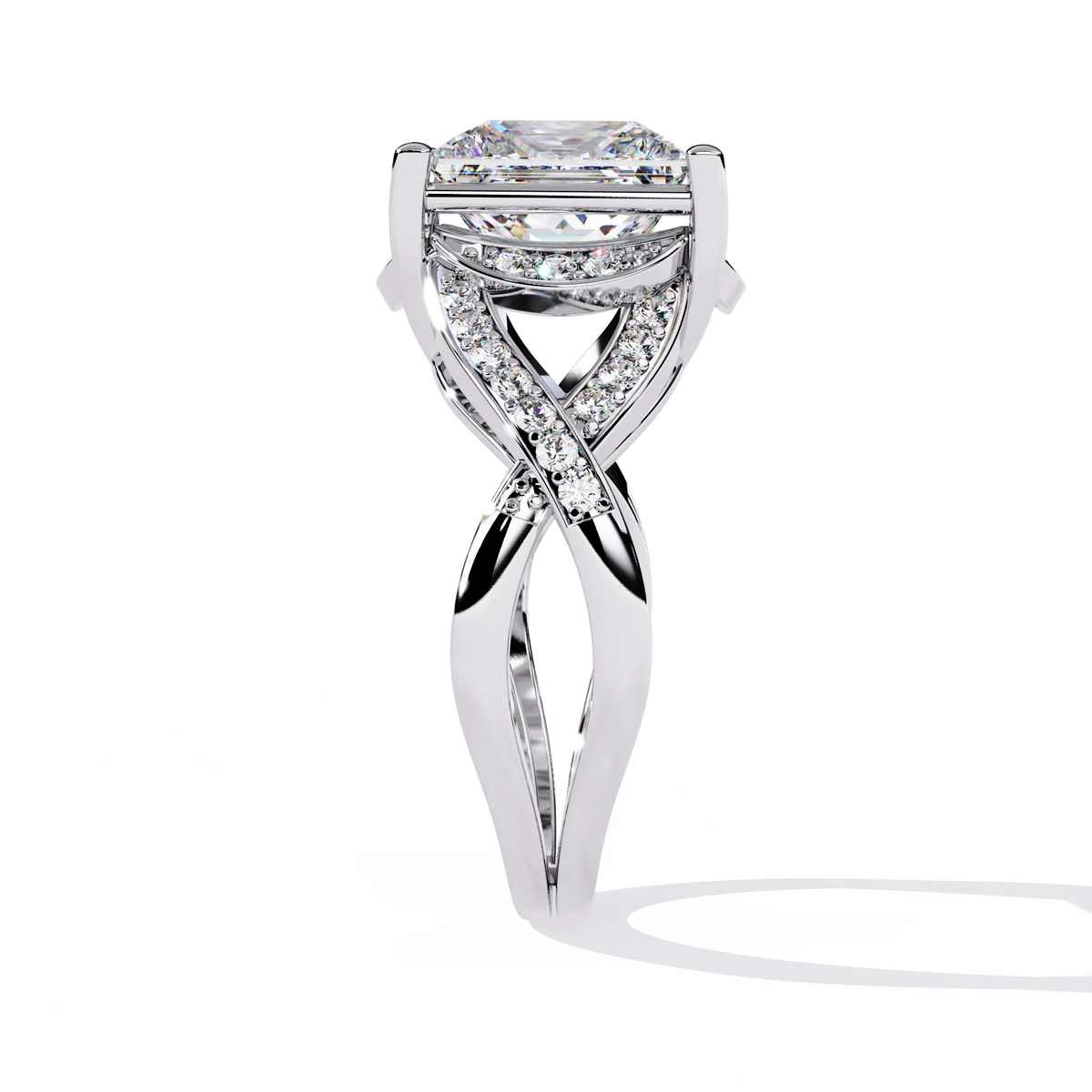 Iconic Princess Lab Grown Diamond Ring - Ophiratbf