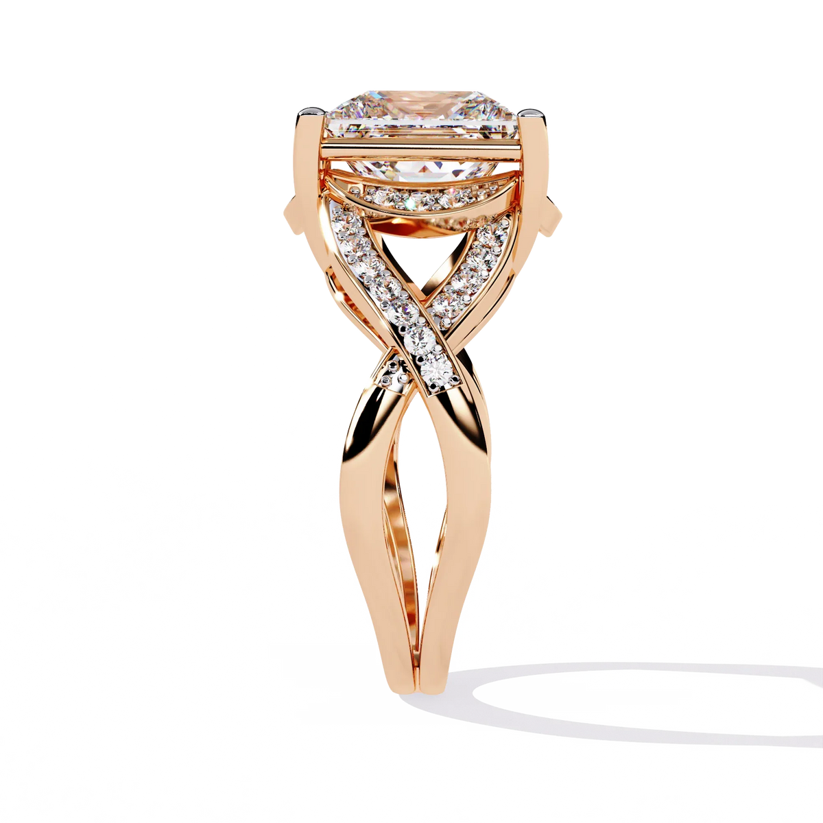 Iconic Princess Lab Grown Diamond Ring - Ophiratbf