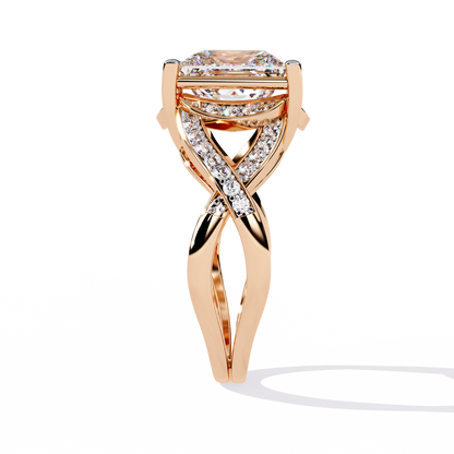 Iconic Princess Lab Grown Diamond Ring