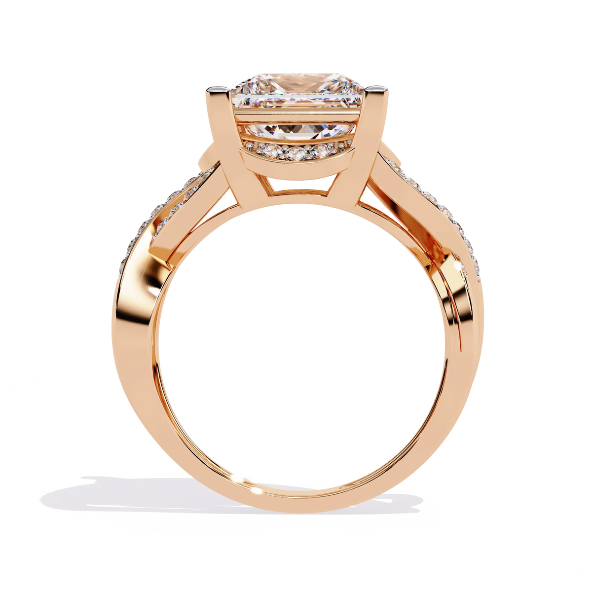 Iconic Princess Lab Grown Diamond Ring - Ophiratbf