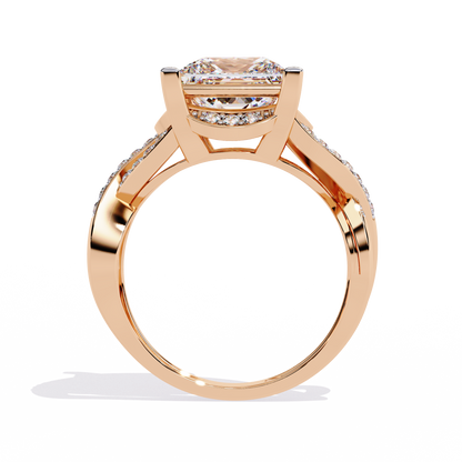 Iconic Princess Lab Grown Diamond Ring
