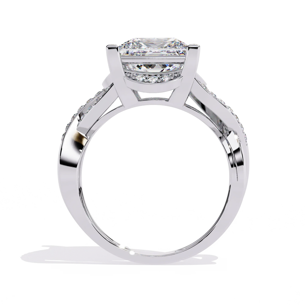 Iconic Princess Lab Grown Diamond Ring - Ophiratbf