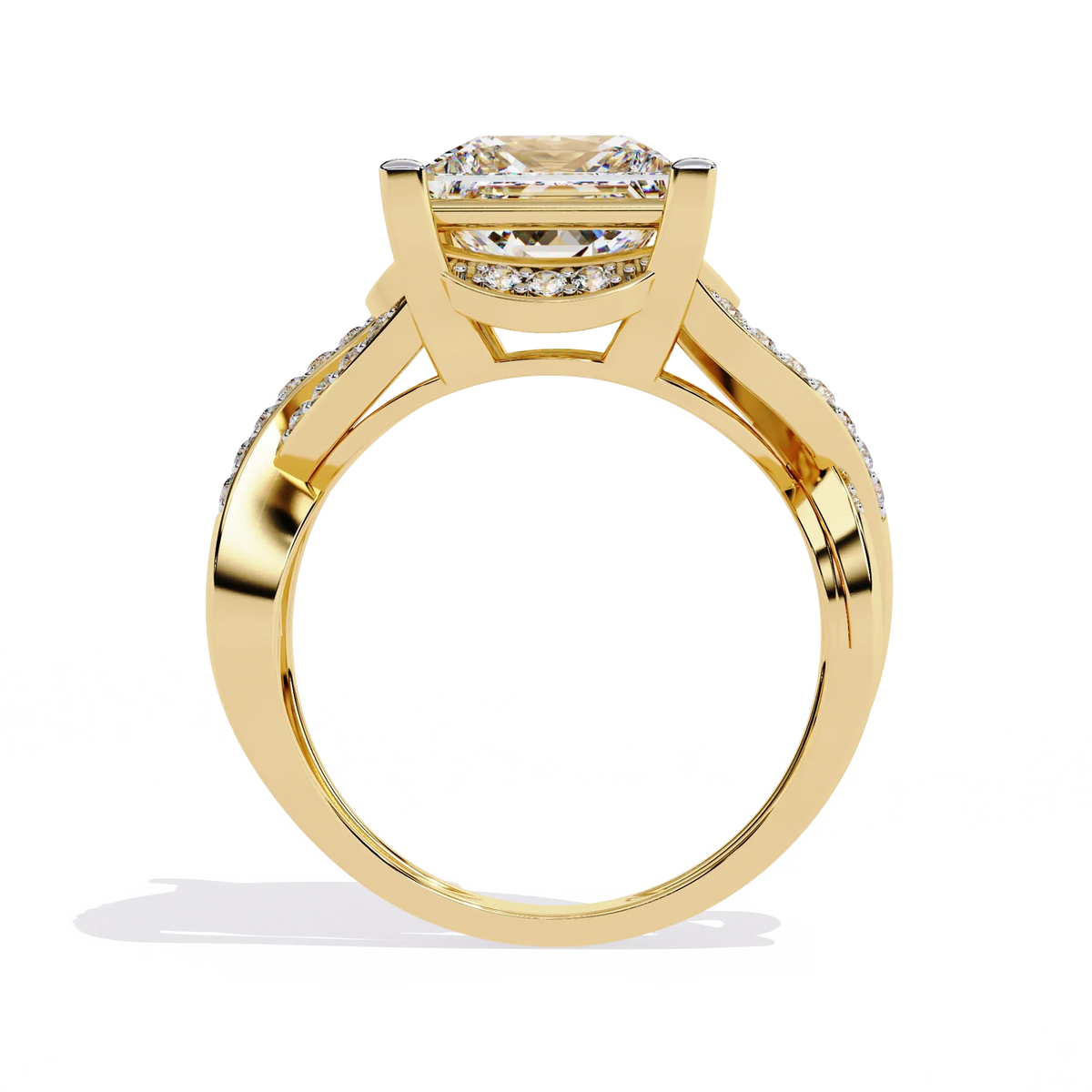 Iconic Princess Lab Grown Diamond Ring - Ophiratbf