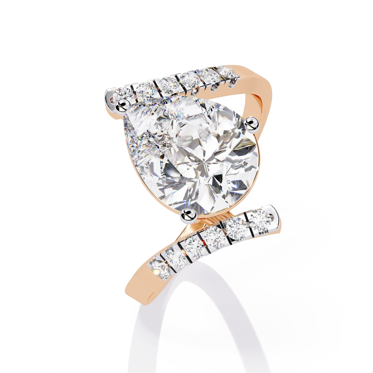 Ophira Flow Bypass Lab Grown Diamond Ring - Ophiratbf