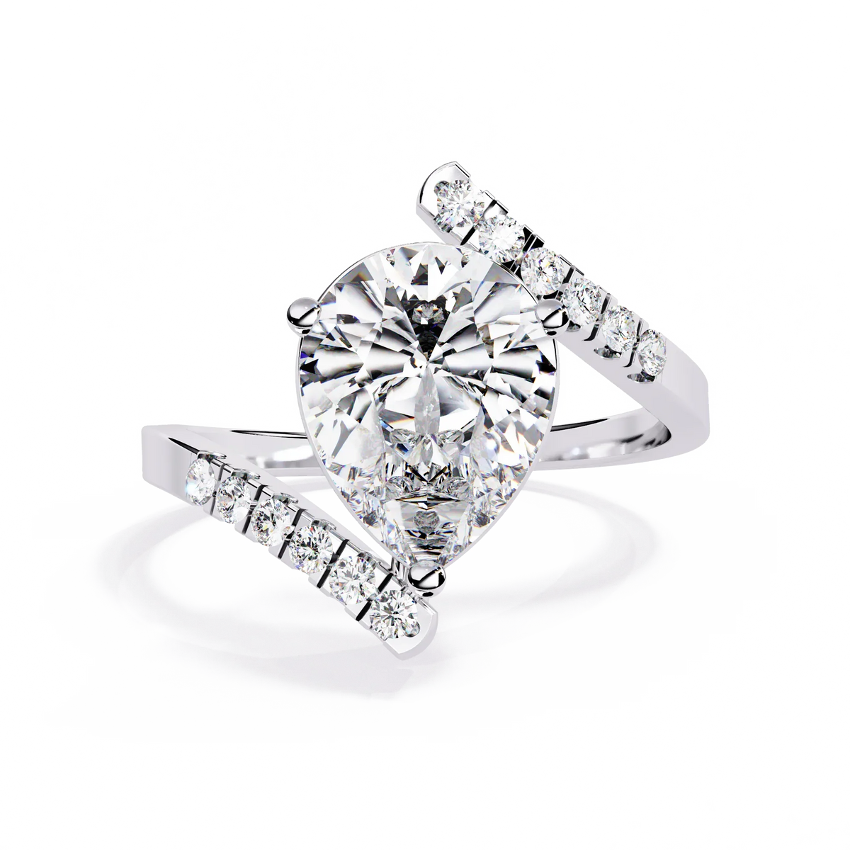 Ophira Flow Bypass Lab Grown Diamond Ring - Ophiratbf