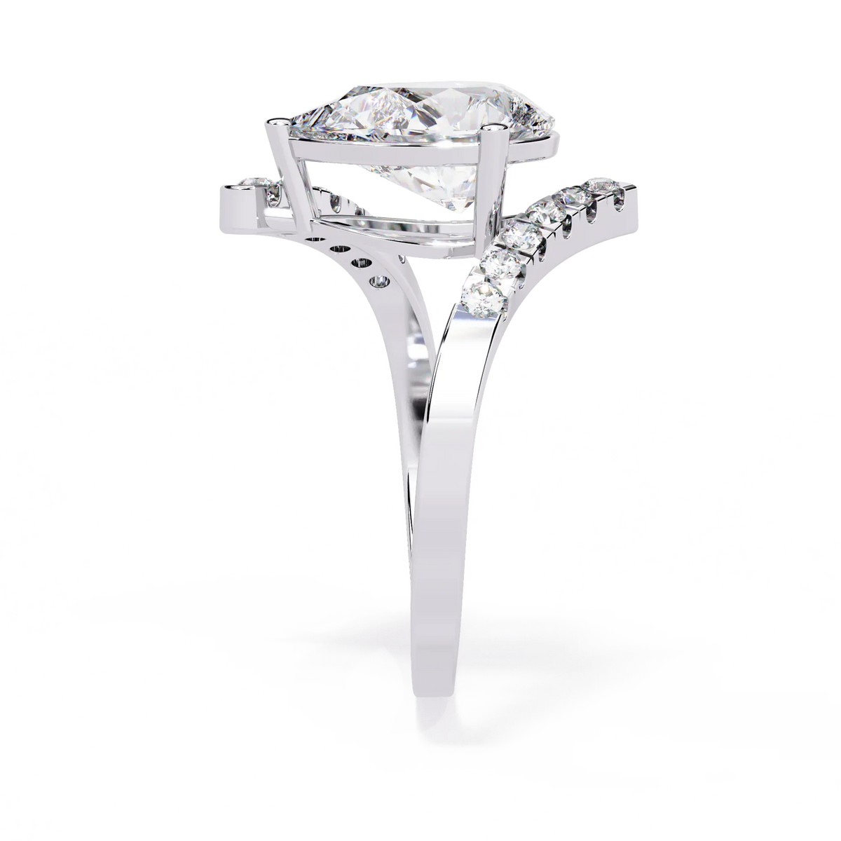 Ophira Flow Bypass Lab Grown Diamond Ring - Ophiratbf