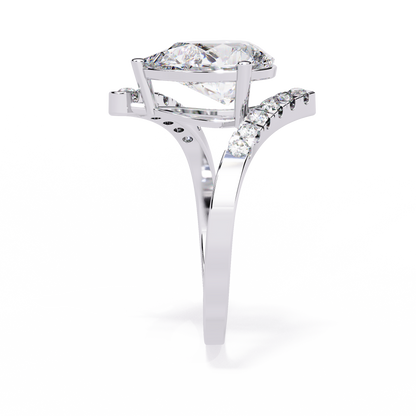 Ophira Flow Bypass Lab Grown Diamond Ring