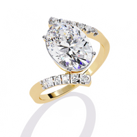 Ophira Arc Bypass Lab Grown Diamond Ring - Ophiratbf