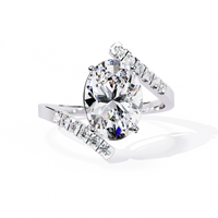 Ophira Arc Bypass Lab Grown Diamond Ring - Ophiratbf