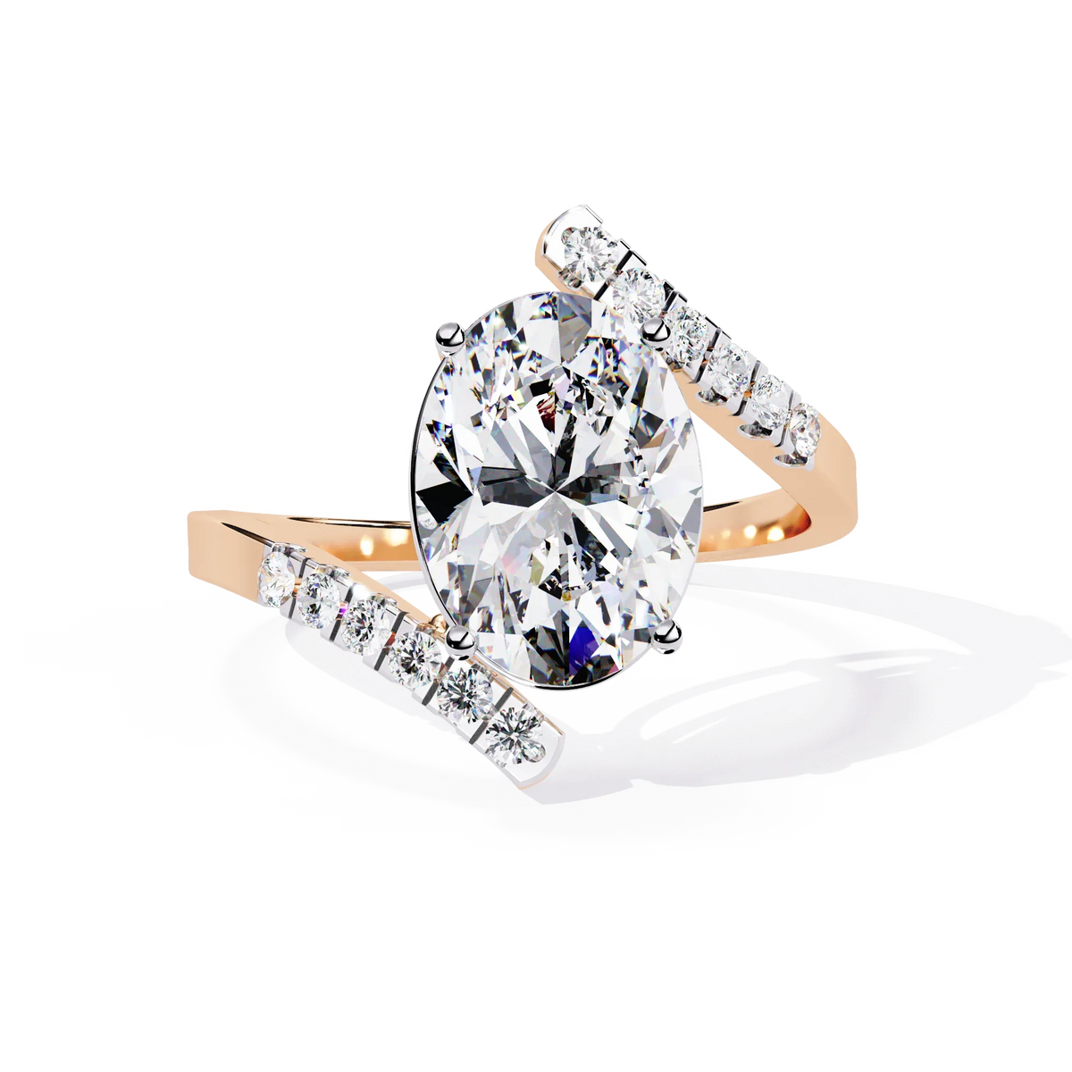 Ophira Arc Bypass Lab Grown Diamond Ring - Ophiratbf