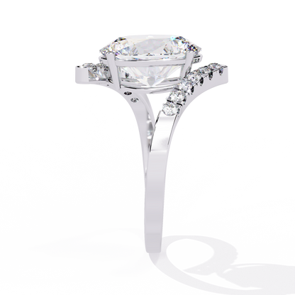 Ophira Arc Bypass Lab Grown Diamond Ring