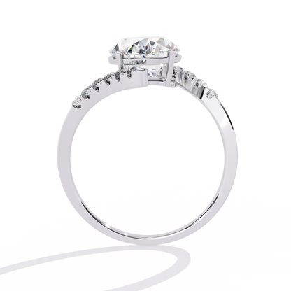 Ophira Arc Bypass Lab Grown Diamond Ring