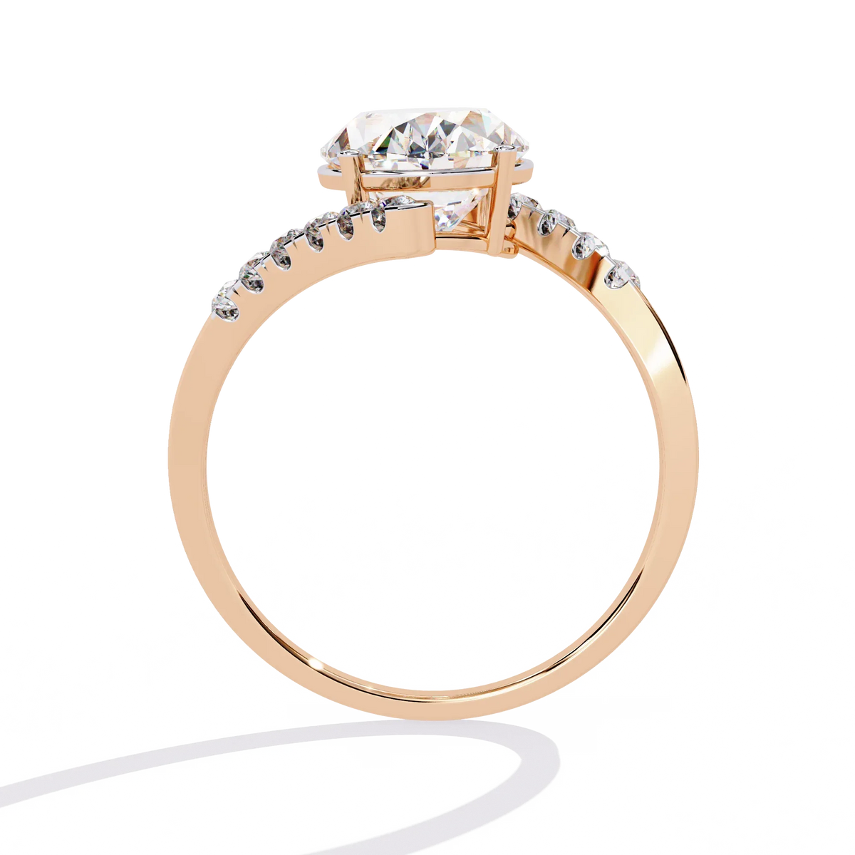 Ophira Arc Bypass Lab Grown Diamond Ring - Ophiratbf