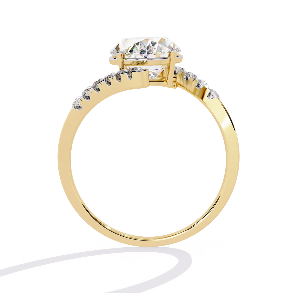 Ophira Arc Bypass Lab Grown Diamond Ring - Ophiratbf