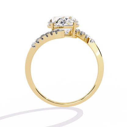 Ophira Arc Bypass Lab Grown Diamond Ring