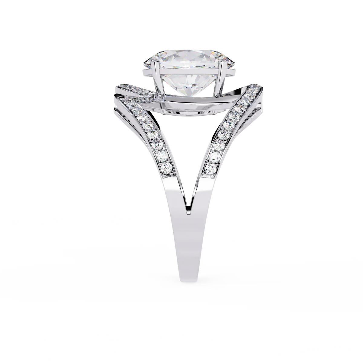 Ophira Celestial Spiral Lab Grown Diamond Ring - Ophiratbf