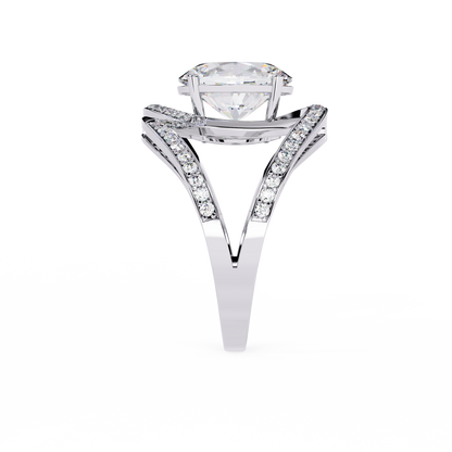 Ophira Celestial Spiral Lab Grown Diamond Ring