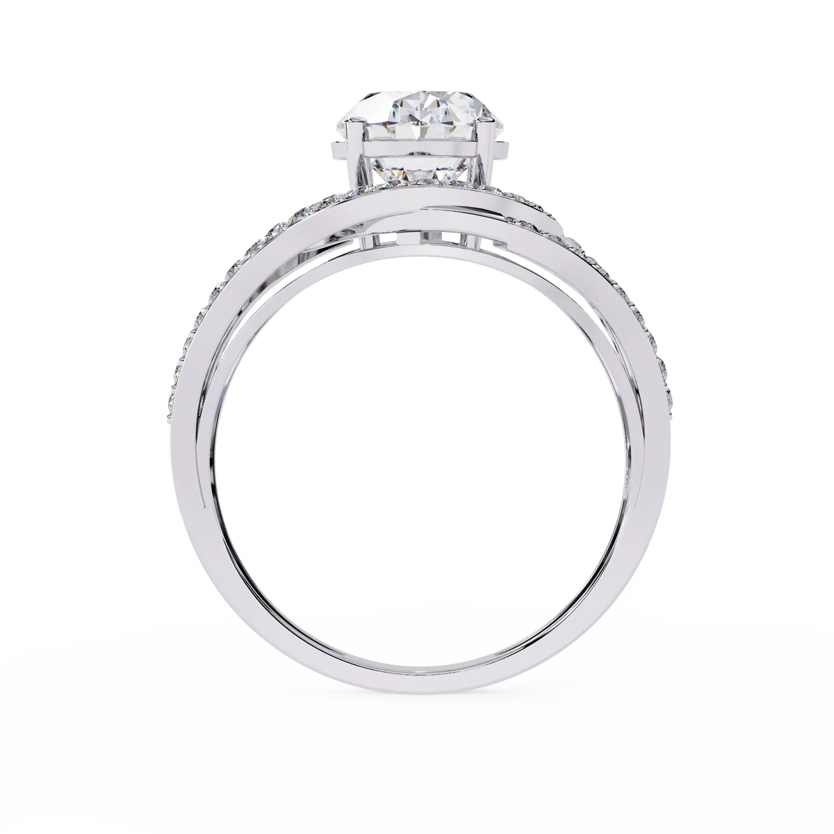 Ophira Celestial Spiral Lab Grown Diamond Ring - Ophiratbf