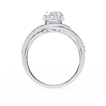 Ophira Celestial Spiral Lab Grown Diamond Ring