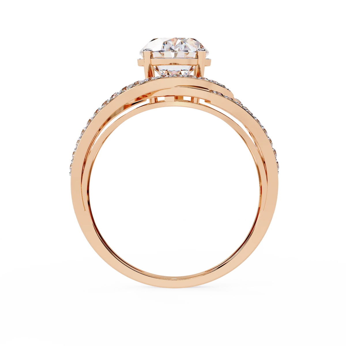 Ophira Celestial Spiral Lab Grown Diamond Ring - Ophiratbf