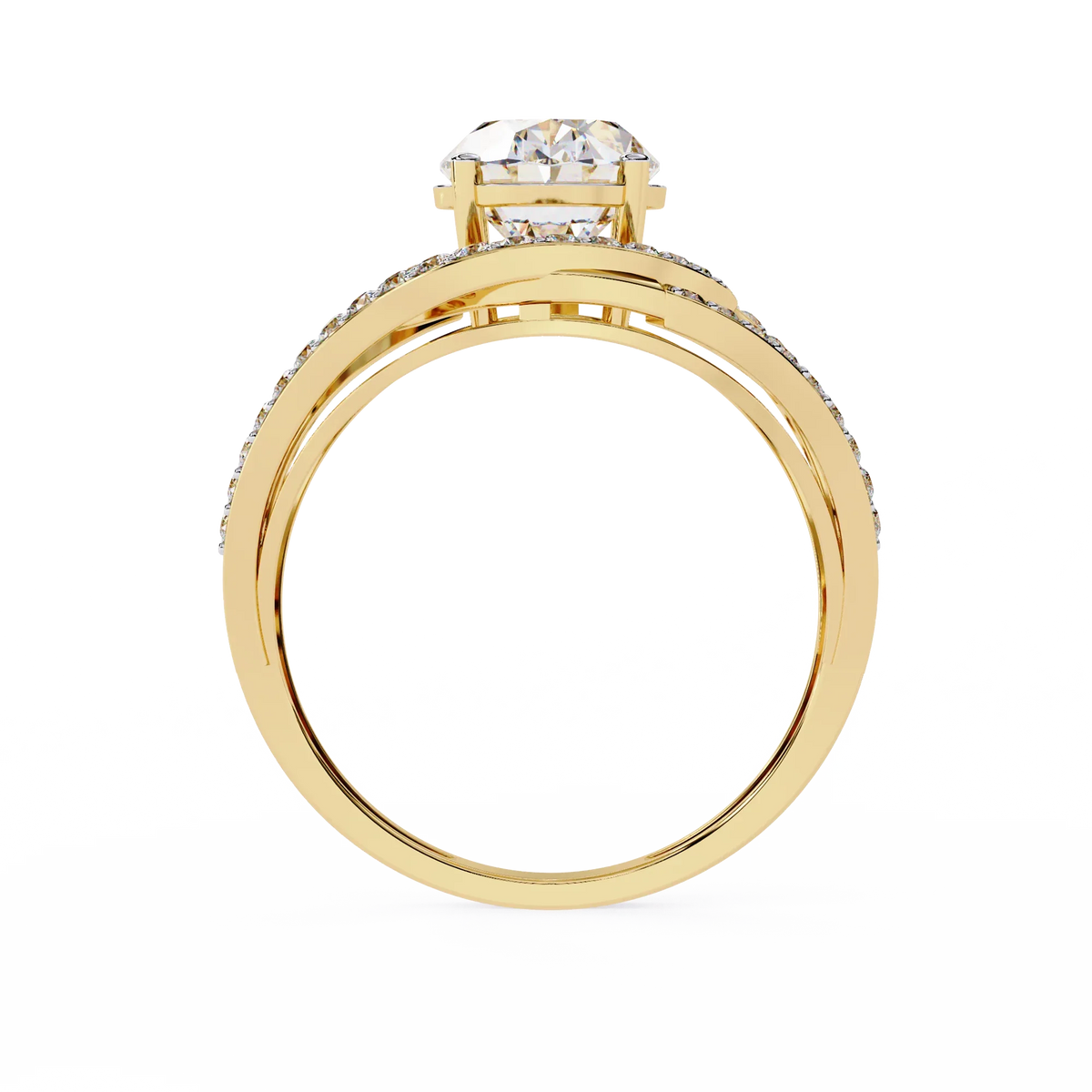 Ophira Celestial Spiral Lab Grown Diamond Ring - Ophiratbf