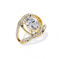 Ophira Celestial Spiral Lab Grown Diamond Ring - Ophiratbf