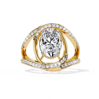 Ophira Celestial Spiral Lab Grown Diamond Ring - Ophiratbf