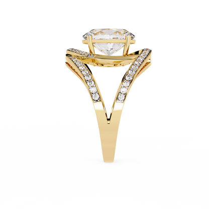 Ophira Celestial Spiral Lab Grown Diamond Ring