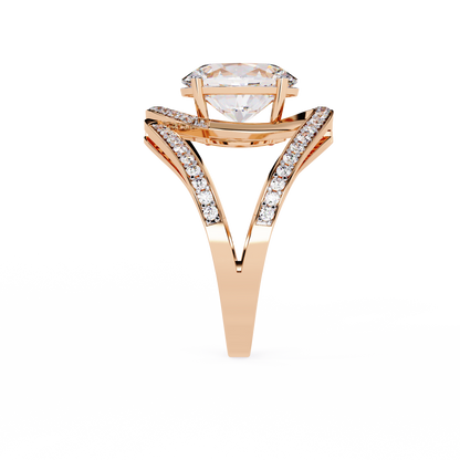 Ophira Celestial Spiral Lab Grown Diamond Ring