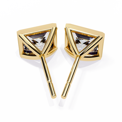 Regency Princess Bezel Lab Grown Diamond Studs