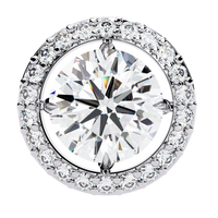 Stellar Floating Halo Lab Grown Diamond Studs - Ophiratbf