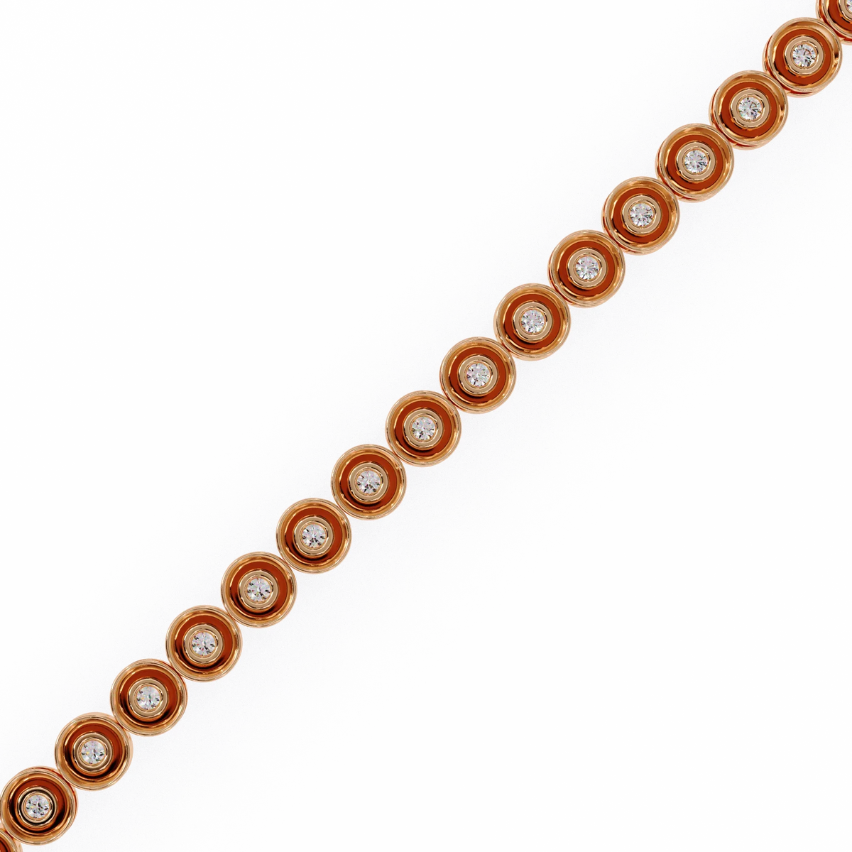 Bella Bezel Lab Grown Diamond Bracelet - Ophiratbf