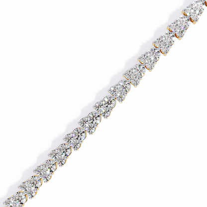 Aurora Fleur Lab Grown Diamond Bracelet