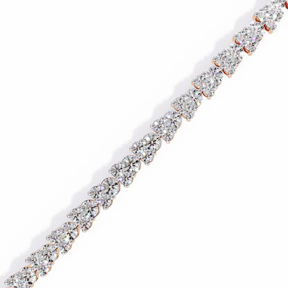 Aurora Fleur Lab Grown Diamond Bracelet