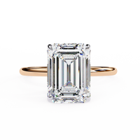 Prism Radiant Cut Classic Lab Grown Diamond Ring - Ophiratbf