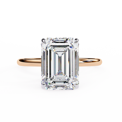 Prism Radiant Cut Classic Lab Grown Diamond Ring