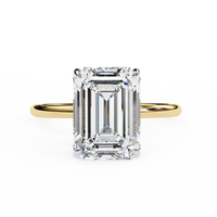 Prism Radiant Cut Classic Lab Grown Diamond Ring - Ophiratbf