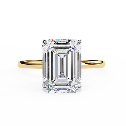 Prism Radiant Cut Classic Lab Grown Diamond Ring
