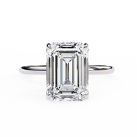Prism Radiant Cut Classic Lab Grown Diamond Ring - Ophiratbf