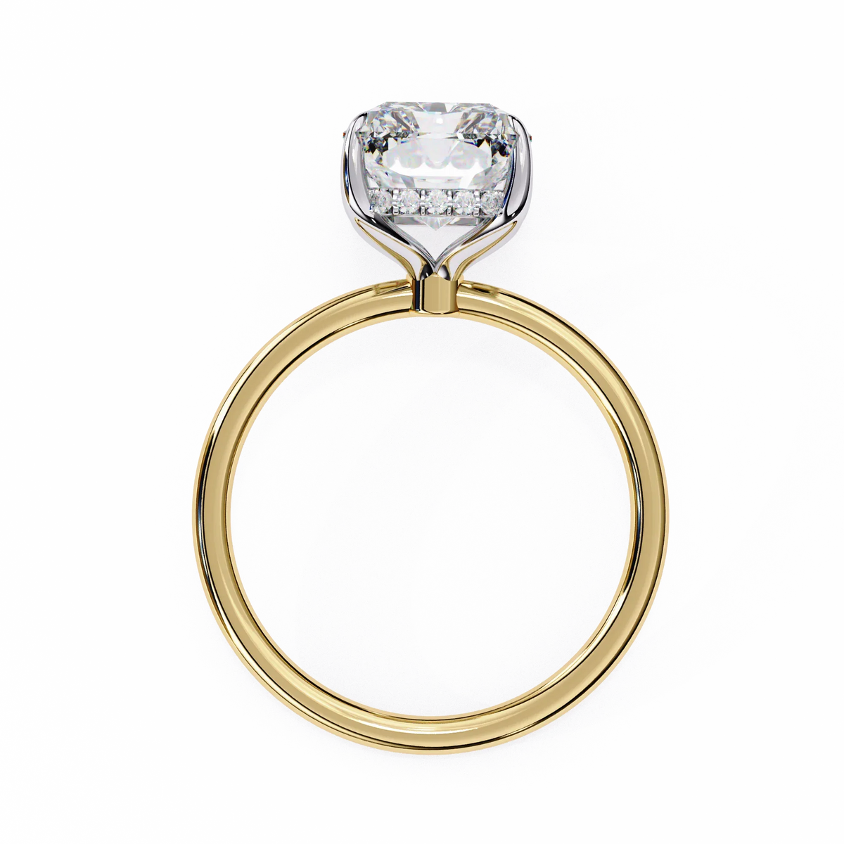 Ophira Celeste Radiant Solitaire Lab Grown Diamond Ring - Ophiratbf