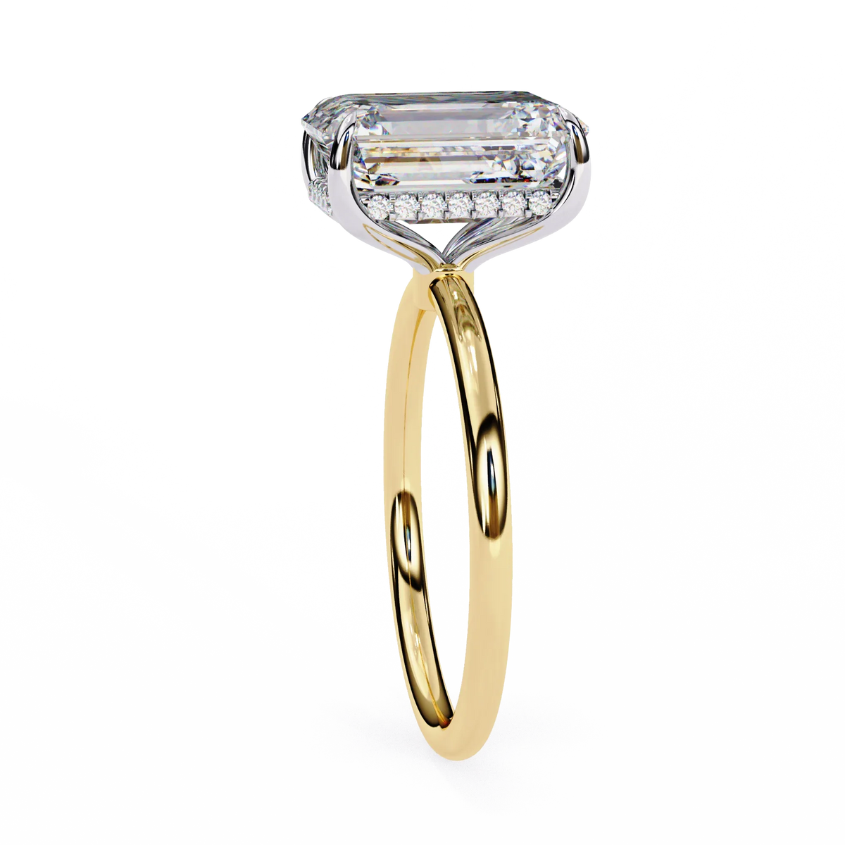 Ophira Celeste Radiant Solitaire Lab Grown Diamond Ring - Ophiratbf