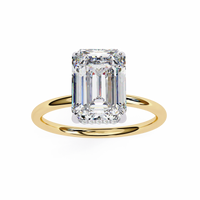 Prism Radiant Cut Classic Lab Grown Diamond Ring - Ophiratbf