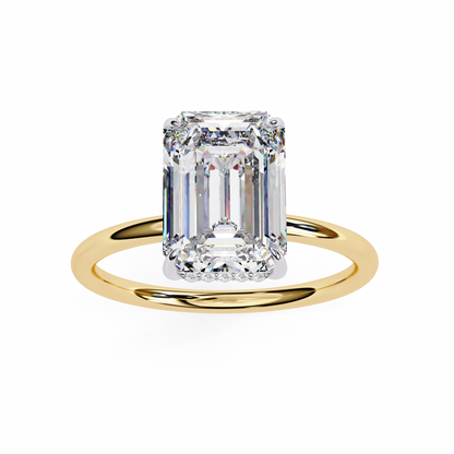 Prism Radiant Cut Classic Lab Grown Diamond Ring