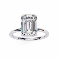 Prism Radiant Cut Classic Lab Grown Diamond Ring - Ophiratbf