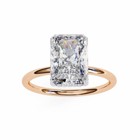 Ophira Celeste Radiant Solitaire Lab Grown Diamond Ring - Ophiratbf