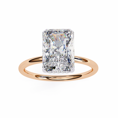 Ophira Celeste Radiant Solitaire Lab Grown Diamond Ring