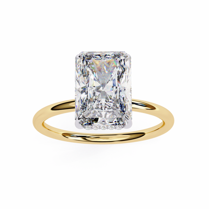 Ophira Celeste Radiant Solitaire Lab Grown Diamond Ring