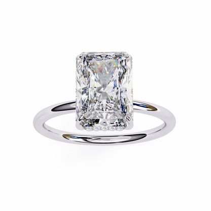 Ophira Celeste Radiant Solitaire Lab Grown Diamond Ring