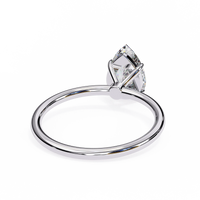 Pear Shape Lab Grown Diamond Solitaire Ring - Ophiratbf